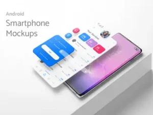 cover image android smartphone mockup