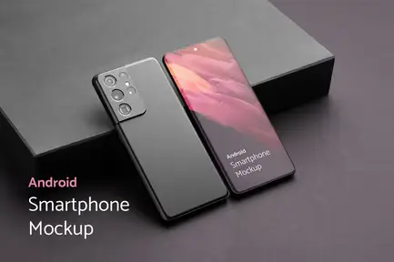 Android Smartphone Mockups Vol. 2