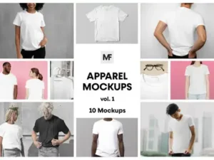 cover image apparel mockups vol1