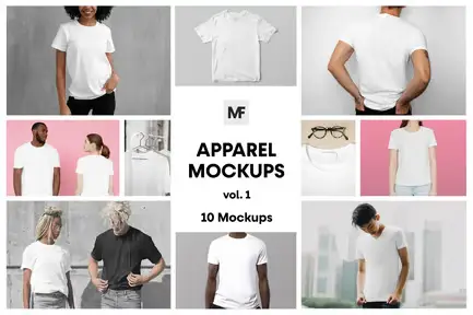 Apparel Mockups vol.1