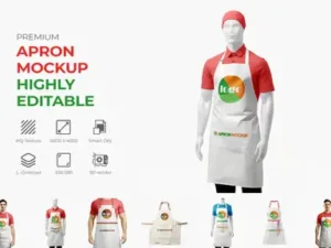 cover image apron mockup