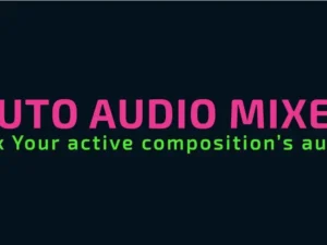 cover image auto audio mixer