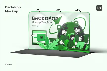 Backdrop Mockup
