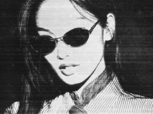 cover image bad scanner photo effect