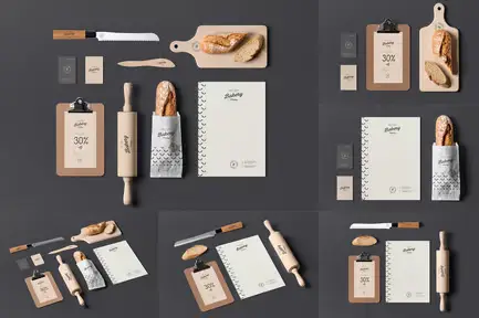 Bakery Branding Mock-up