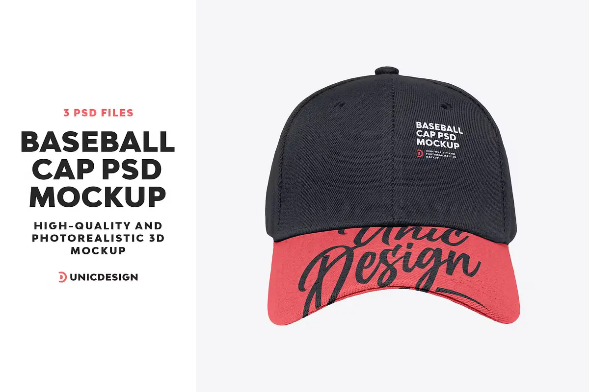 Baseball Cap Mockup
