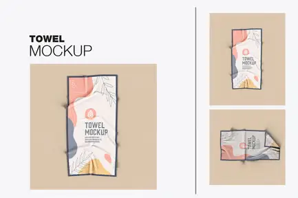 Beach Towel Mockup