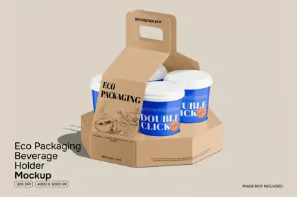 Beverage Cup Mockup