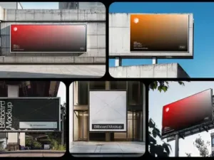 cover image billboard advertising mockups vol 1