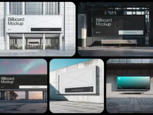 cover image billboard advertising mockups vol 2