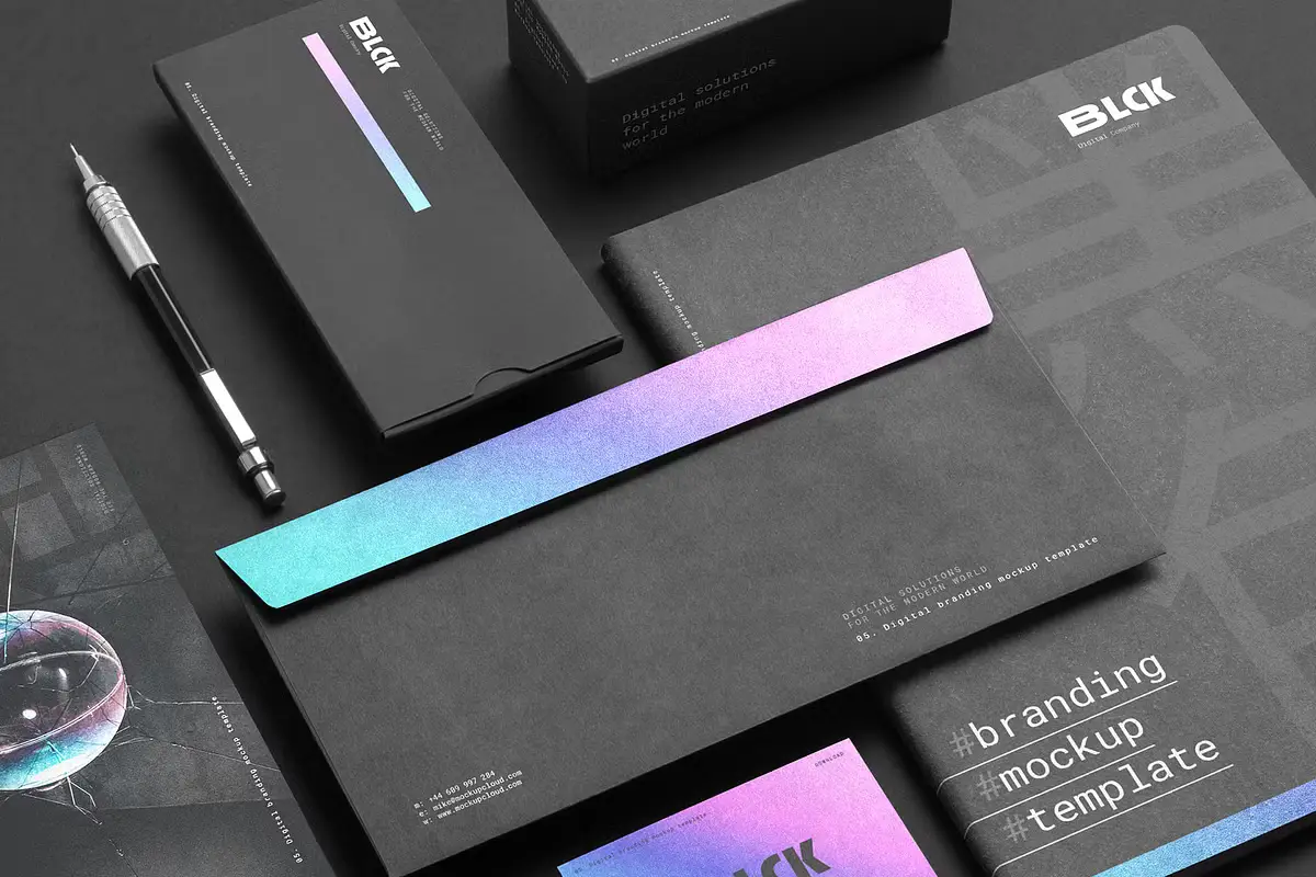 Blck Branding Mockup