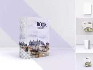 cover image book cover mockup set 01
