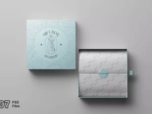 cover image box mockup