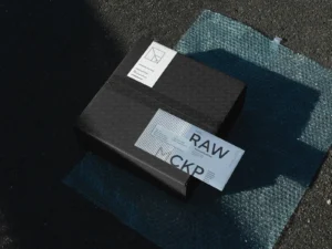 cover image box packaging mockups kit raw series graphics