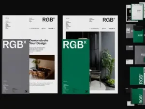 cover image brand identity mockup set 1