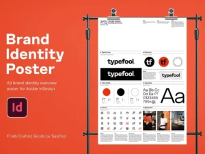 cover image brand identity poster stylesheet