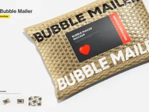 cover image bubble mailer mockup