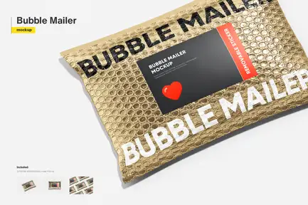 Bubble Mailer Mockup