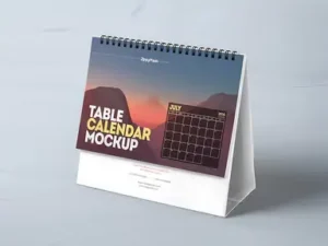 cover image calendar mockup