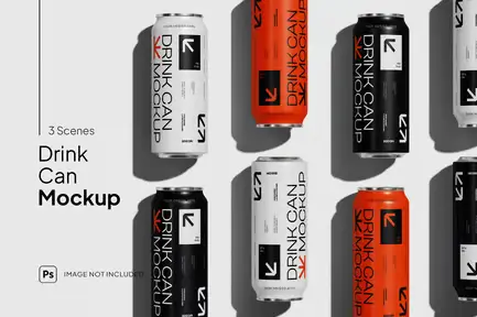 Can Mockup by simplestudios