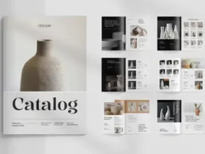 cover image catalog brochure template