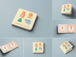 cover image childrens book mockups