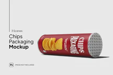 Chips Mockup by simplestudios