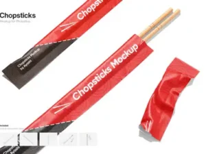 cover image chopsticks mockup