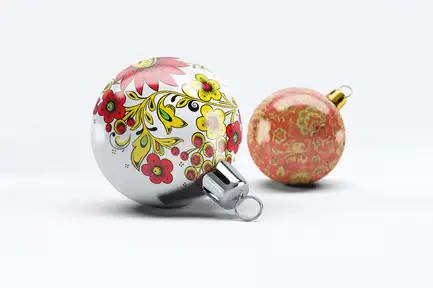 Christmas Ball Mock-up