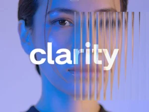 cover image clarity glass overlay effect