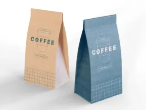 cover image coffee bags mockup