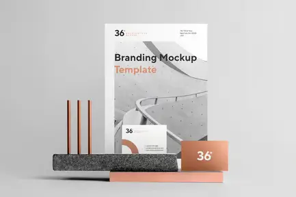 Copperstone Branding Mockup Vol. 2
