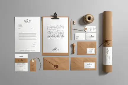 Craft Branding Mockup