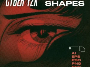 cover image cyber y2k shapes 2