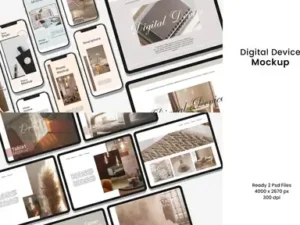 cover image digital device mockup