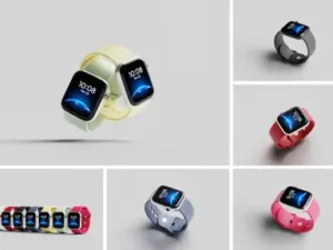 cover image digital smartwatch screen mockups