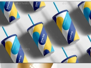 cover image drink cup mock up