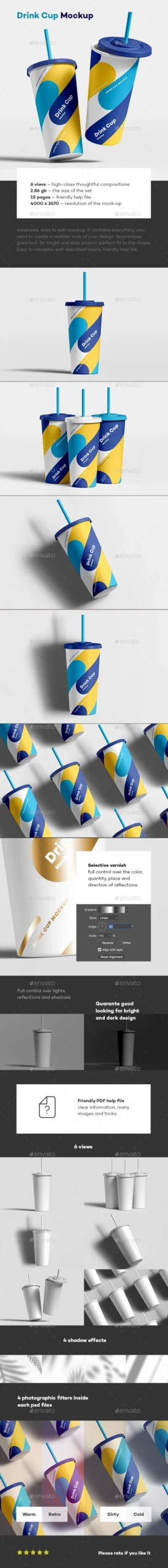 Drink Cup Mock-up