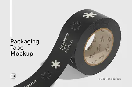Duct Tape Mockup by simplestudios