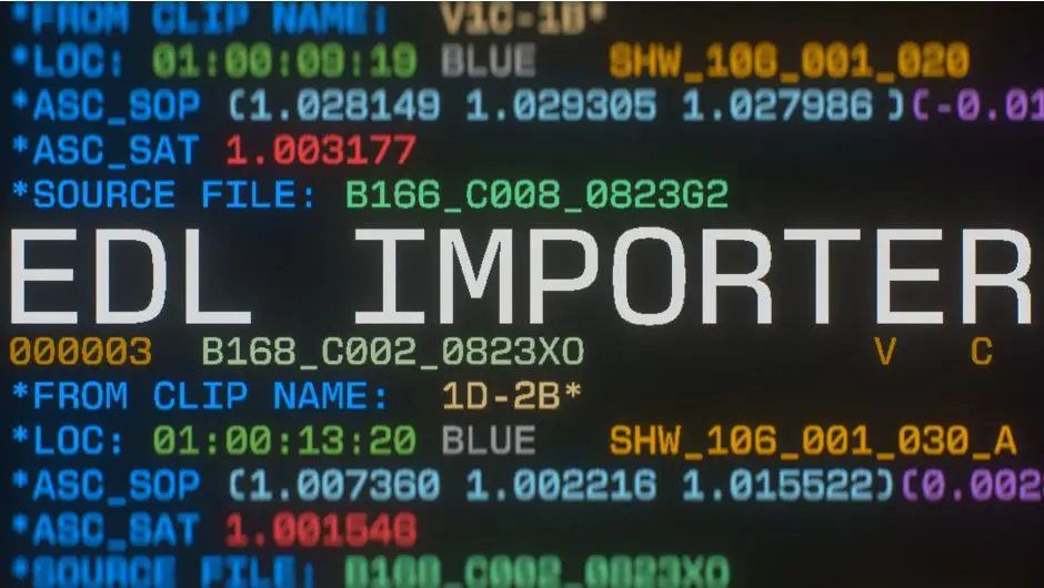 EDL Importer