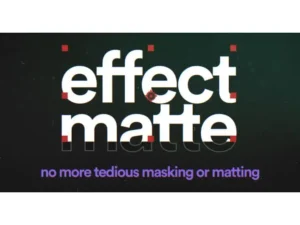 cover image effect matte