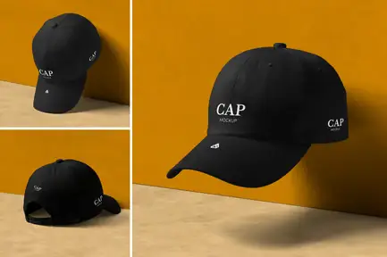Elegant Quality Baseball Hat Mockup