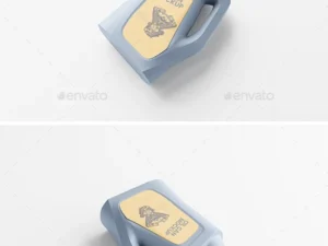 cover image engine oil can mockup