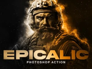 cover image epicalic photoshop action