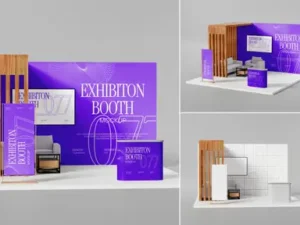 cover image exhibition mockup