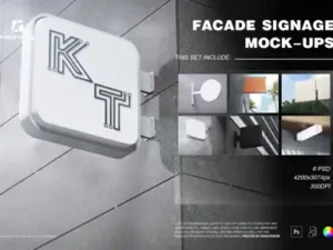 cover image facade signages mock ups vol1