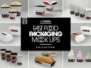 cover image fast food boxes vol3 take out packaging mock ups