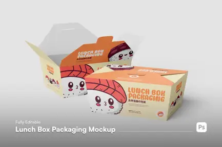 Fast Food Packaging Mockup