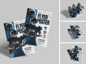 cover image flyer poster mockup