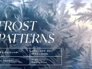 cover image frost pattern backgrounds